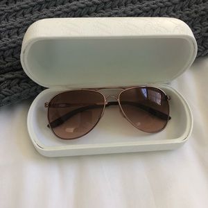 Oakley Aviator Sunglasses - Rose Gold